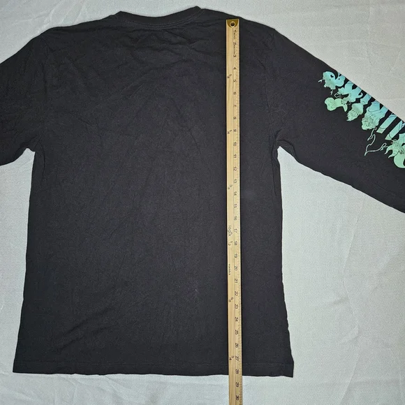 Disney Villains Long Sleeve Graphic T-Shirt Mens XL Black Ursula Maleficent Scar - Picture 6 of 8